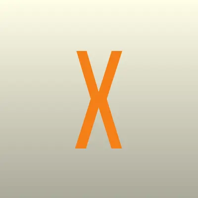 X store, фирменный магазин, лого-визитка
